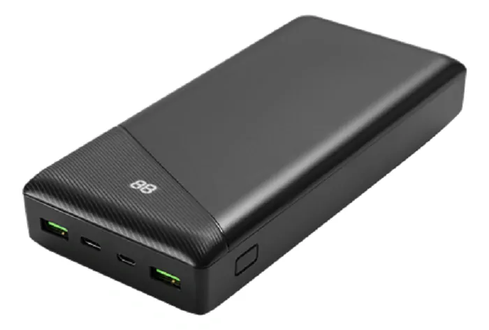 PW-30000 Powerbanka DELTACO 30 000mAh, černá