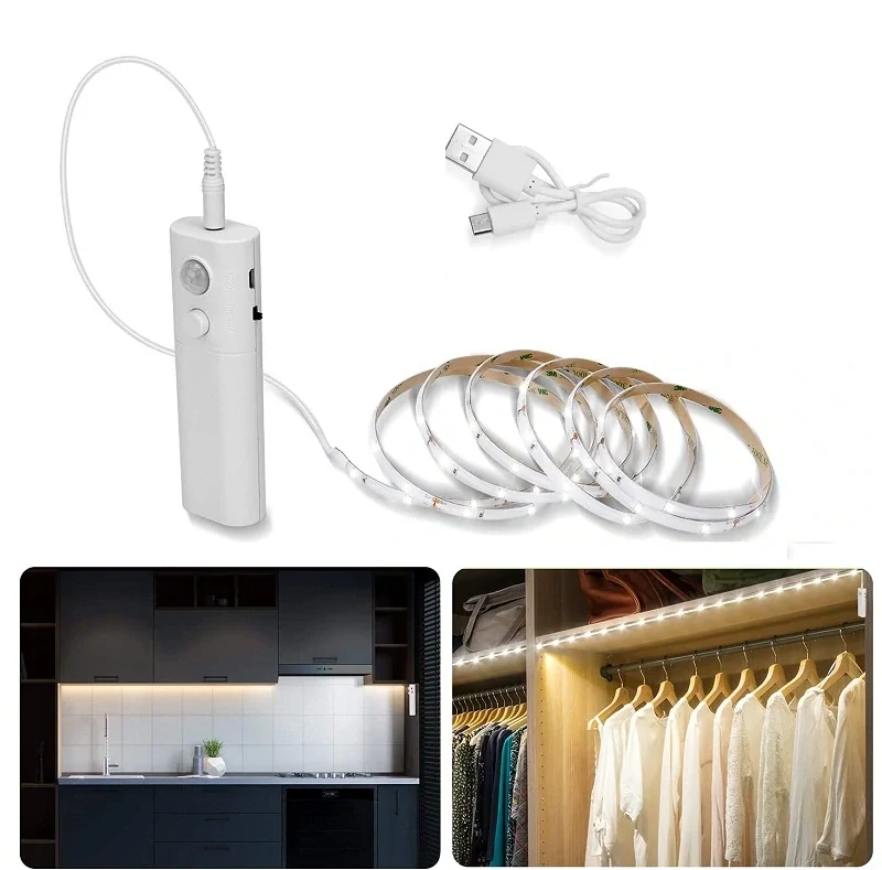 Light B2/2 LED pásek na baterii teplá bílá 2 metry