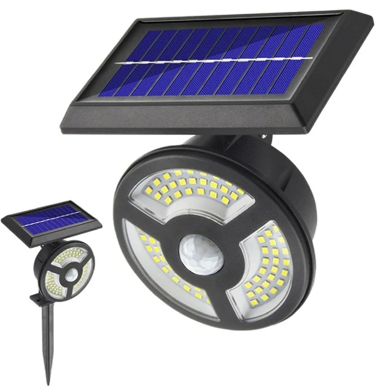 Solar 72 Zahradní světlo s pohybovým čidlem 726 LED