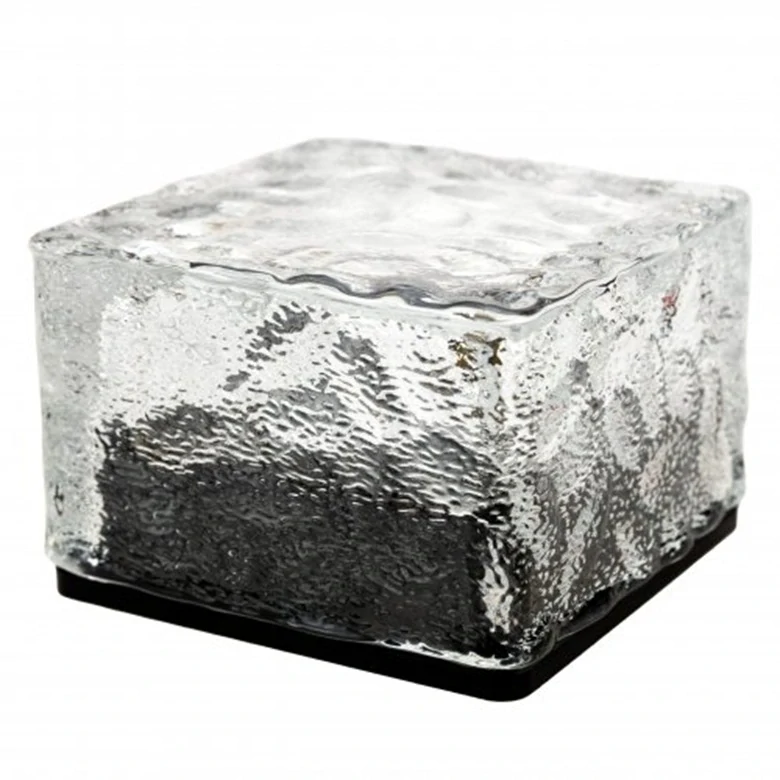 Solární zahradní vestavěné svítidlo kostka