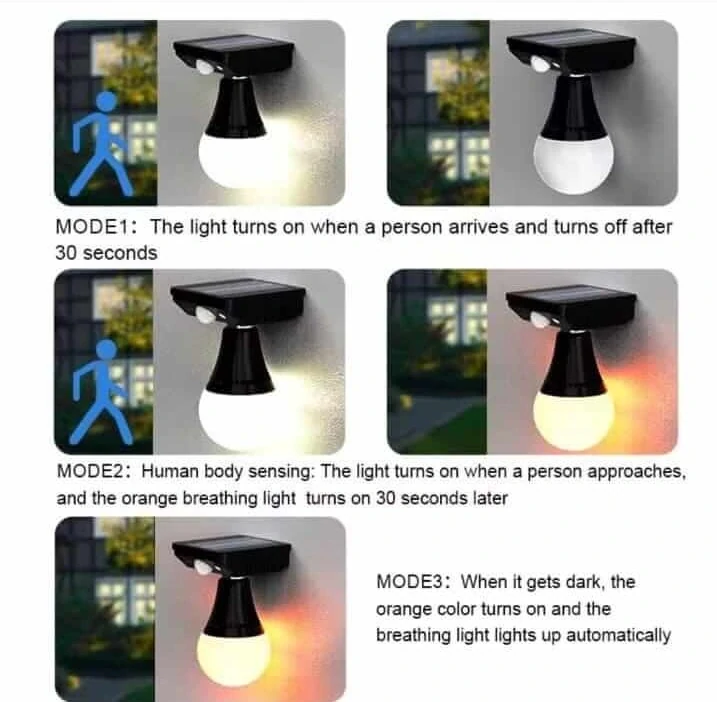 Solar SN23 Solární nástěnné světlo 