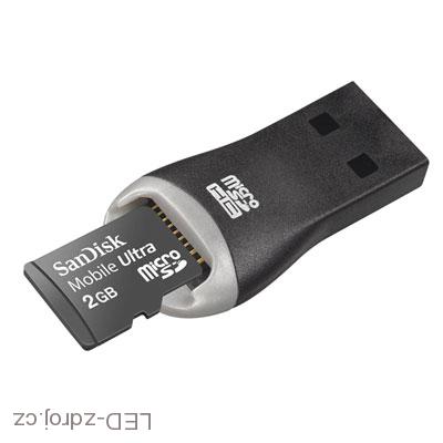 USB čtečka Mikro SD card