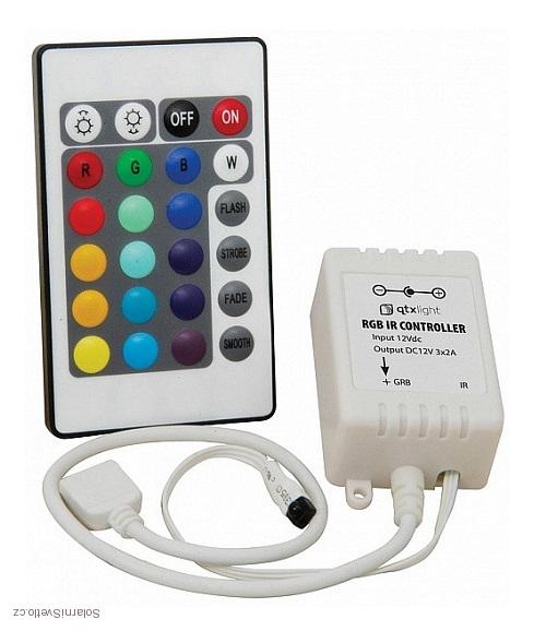 Light LED pásek 3528 RGB, 5 metrů, komplet