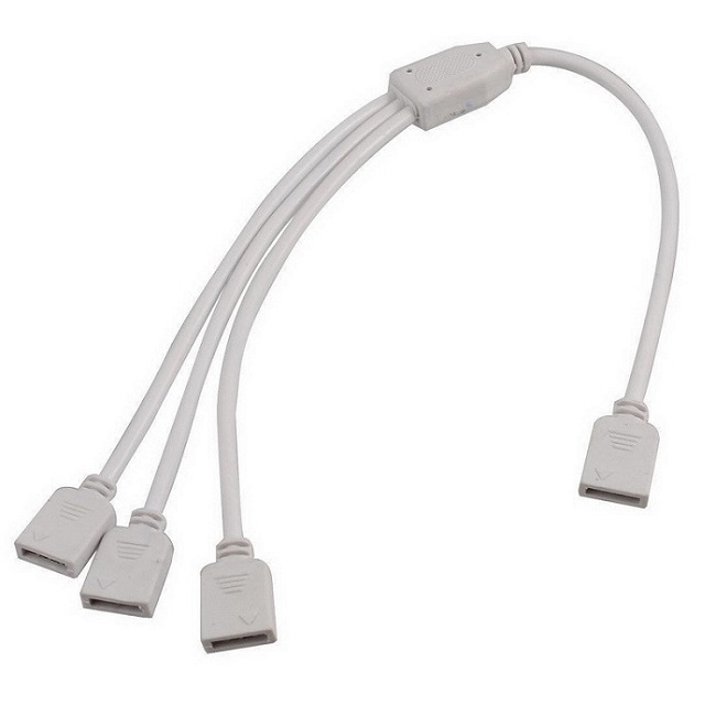 Spojovací konektor k LED páskům RGB, SMD5050 a SMD3528 1/3