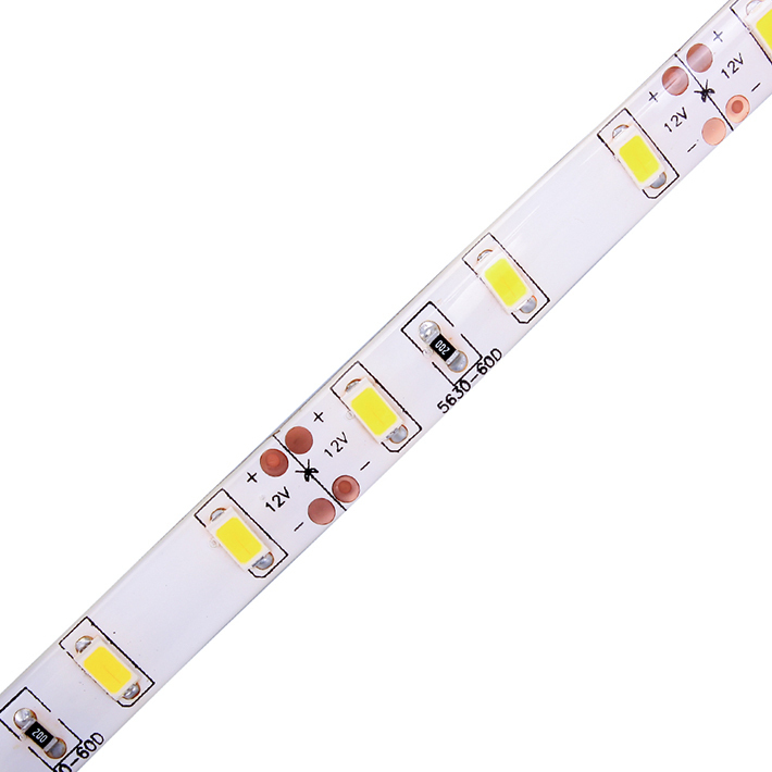 Light LED pásek 5630 60LED/m IP65 12W/m teplá bílá, 5 metrů, komplet