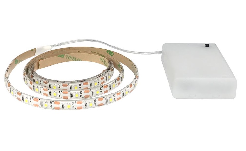 Light B3511 LED pásek na baterii čistá bílá 1 metr