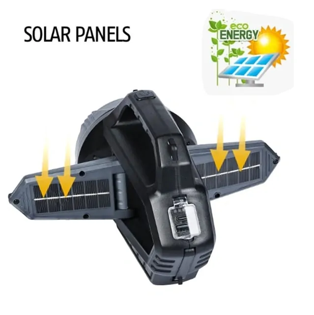 Solar SN2368 Nabíjecí přenosná svítilna USB