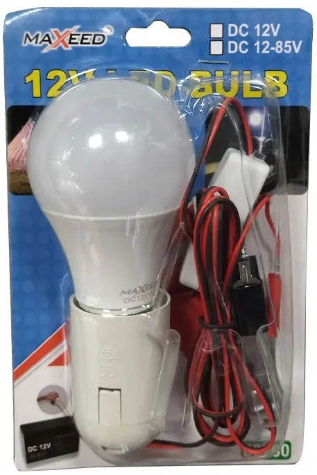 LED žárovka DC12V 6W čistá bílá  