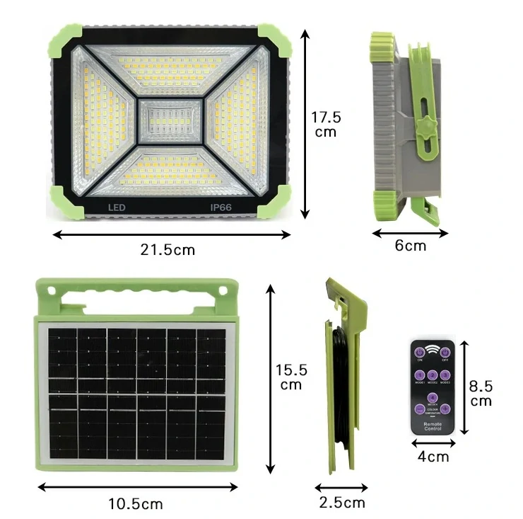 Solar P259 Solární osvětlení přenosné teplá bílá/čistá bílá