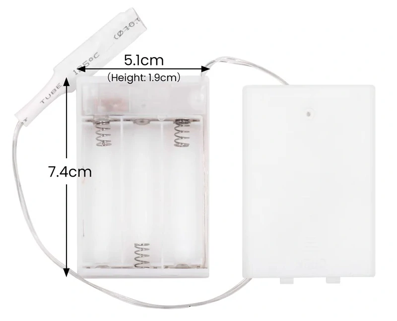 Napájecí bateriová jednotka / ovladač pro RGB LED pásek 