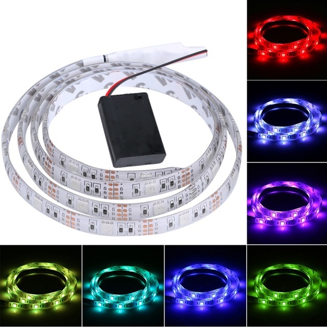 Light B5001 LED pásek na baterie IP65 RGB 1 metr