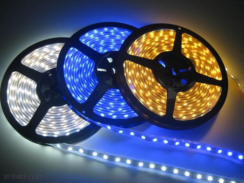 Light LED pásek 3528 60LED/m IP65 4.8W/m čistá bílá, 5m