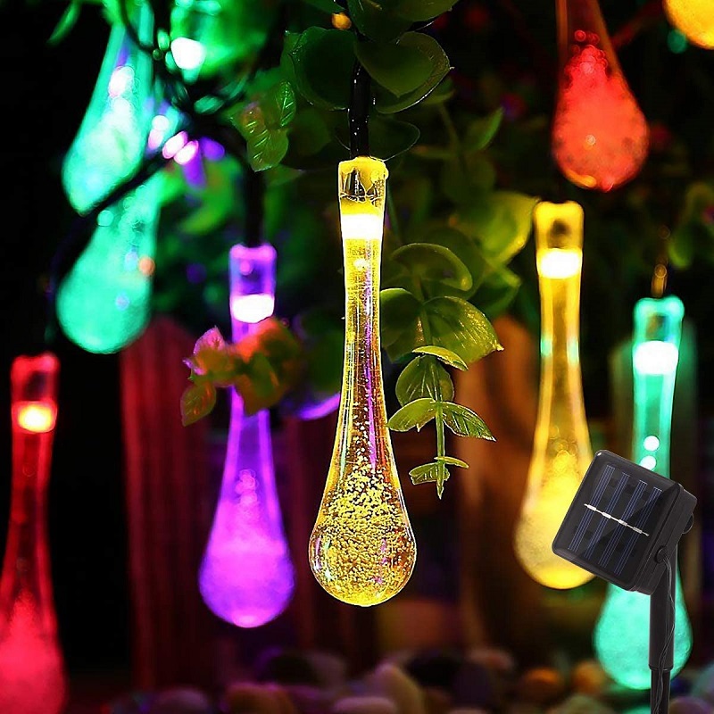 SOLAR R30/06 Solární světelný řetěz RGB, 30LED/6Metrů
