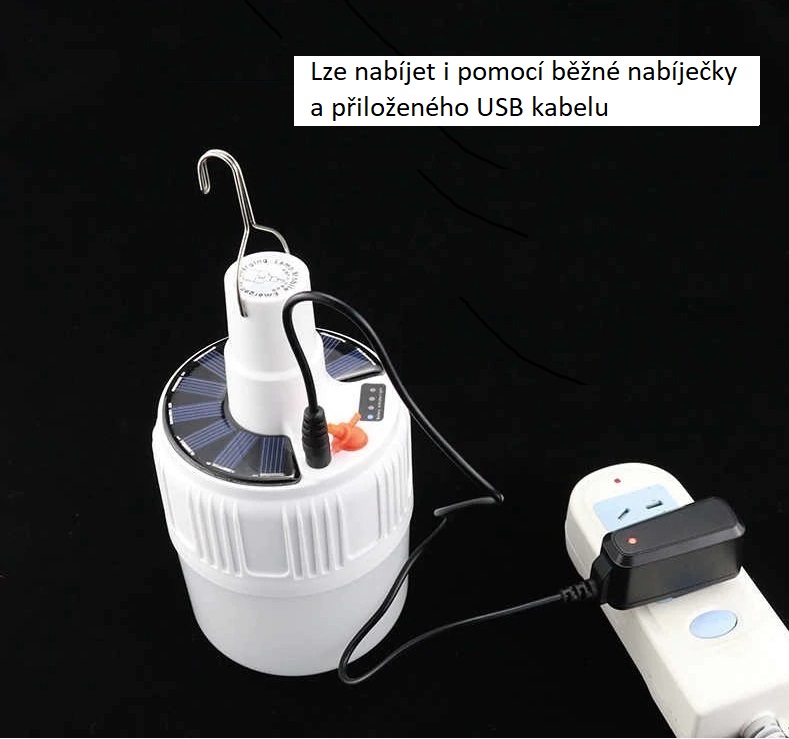 Solar SK24 Solární kempingová lampa