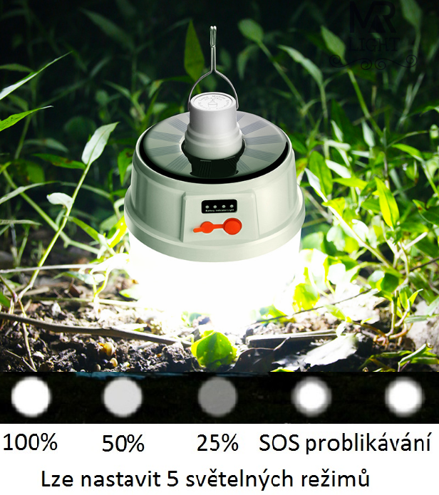 Solar SK04 Solární kempingová lampa