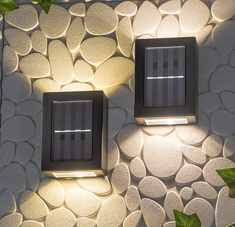 Solar S/04 Solární nástěnné světlo 4x LED