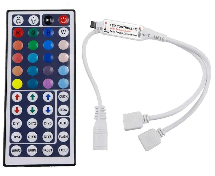 Light LED pásek 5050 60LED/m IP20 14,4W/m RGB, 10metrů, komplet