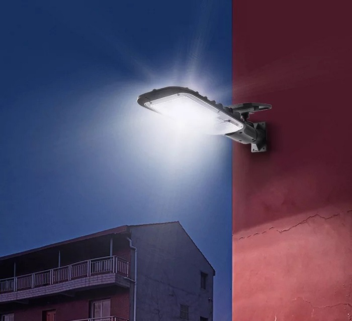Solar SS24 Zahradní lampa s pohybovým čidlem 24x LED