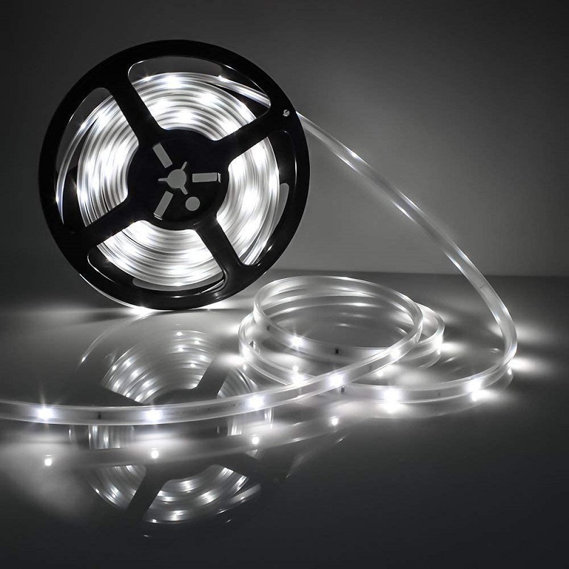 Light LED solární pásek SMD3528 IP67 čistá bílá, 5 metrů