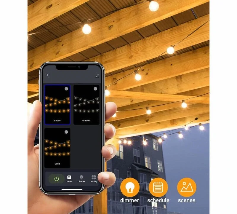 SOLAR G40 Solární Bluetooth řetěz barva volitelná 7,5 Metru