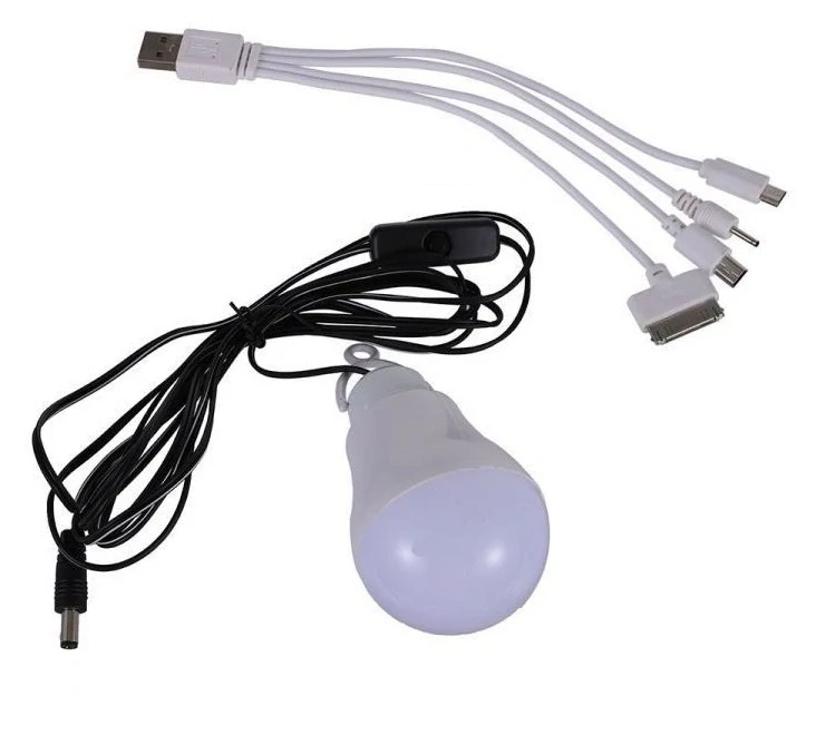 Solární nabíječka, LED světlo, Powerbanka