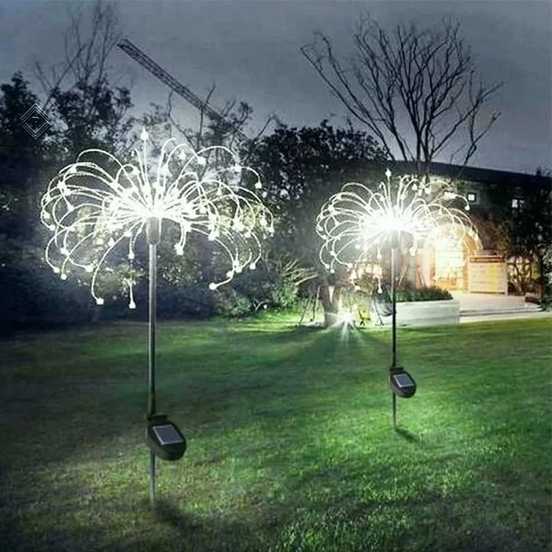 SOLAR H121 Solární řetěz 120LED čistá bílá set 2 kusy