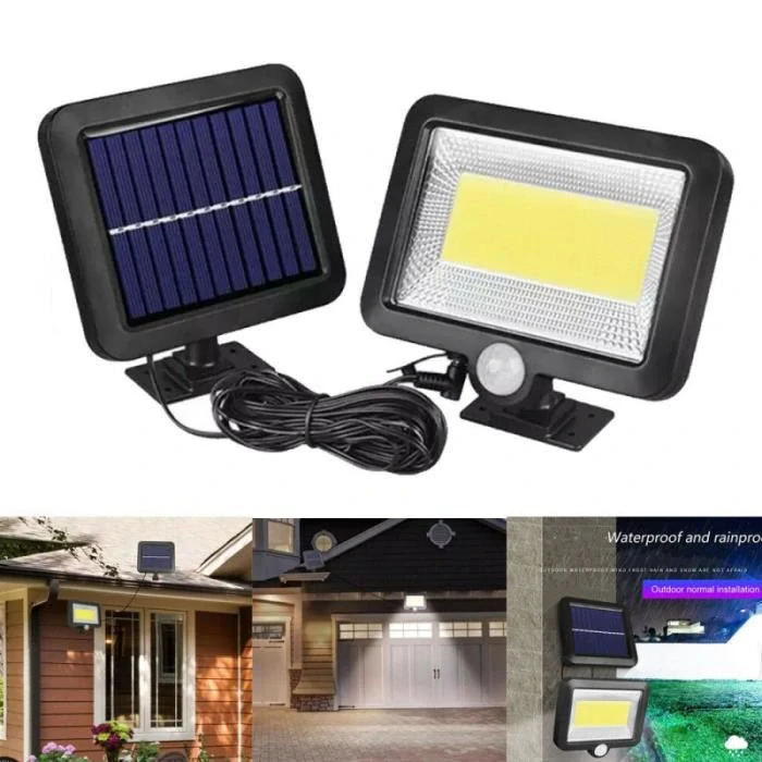 Solární osvětlení s PIR čidlem pohybu S100 LED COB