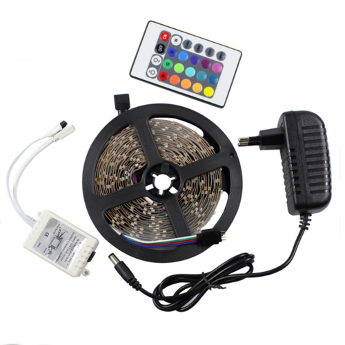Light LED pásek 3528 IP20 RGB, 1 metr, komplet