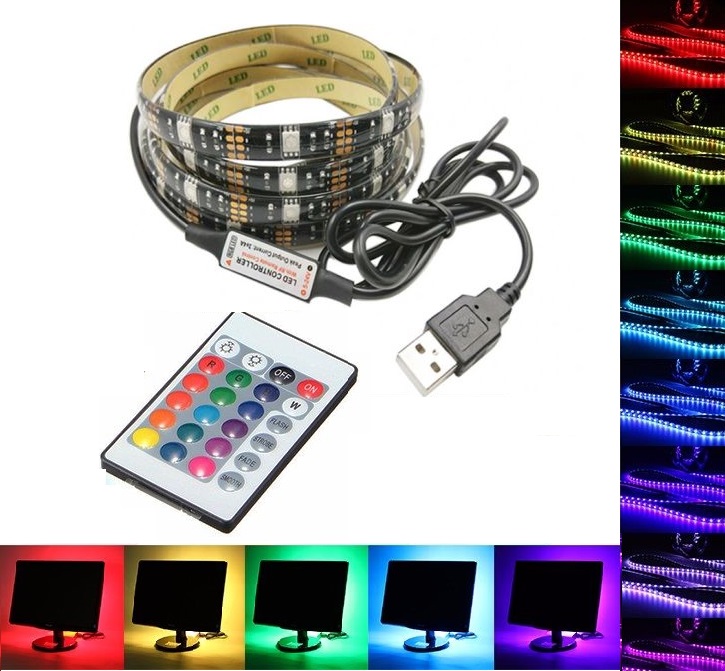 Light USB5531 LED pásek USB RGB, 1metr